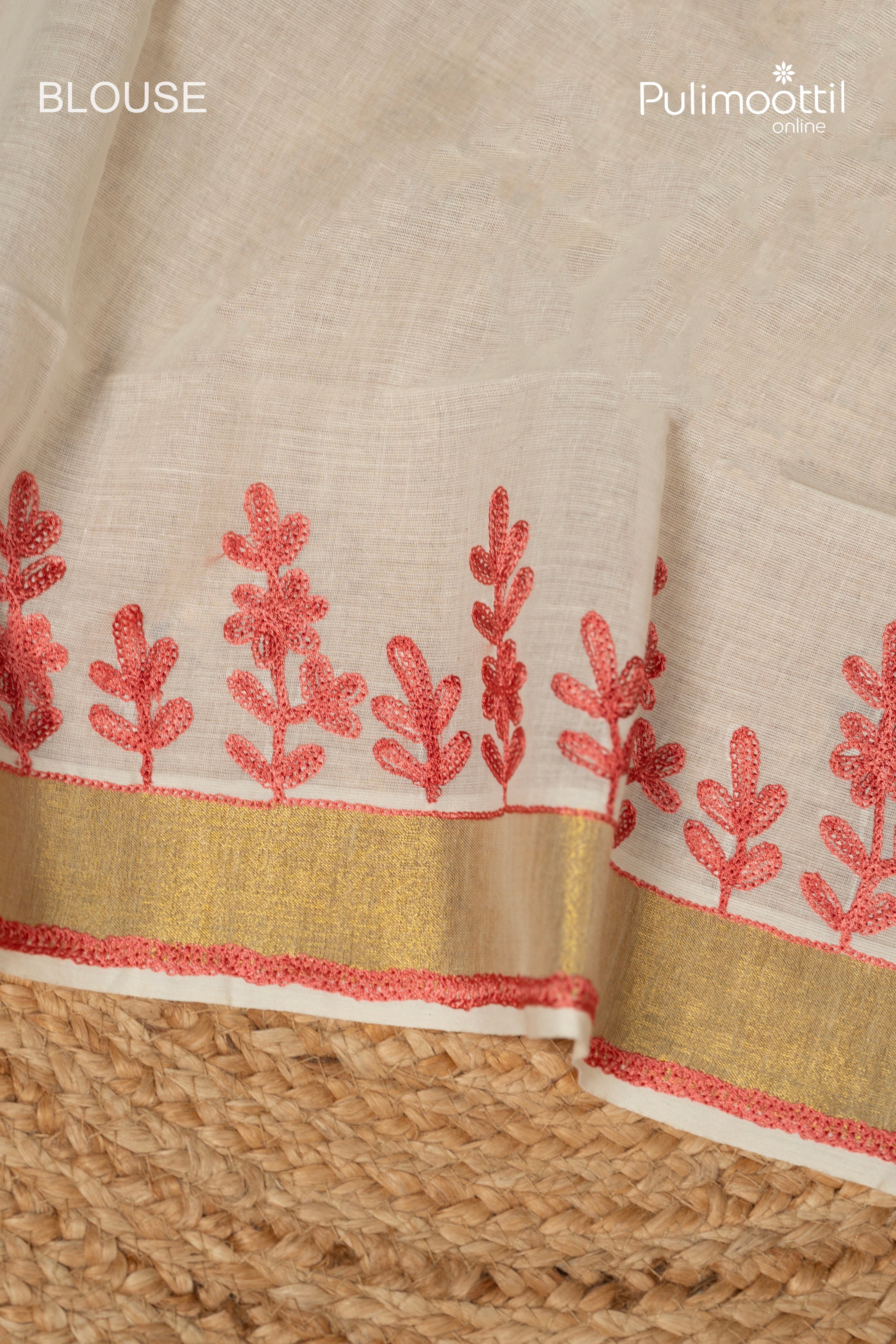 Kerala Traditional Cotton Set Saree
