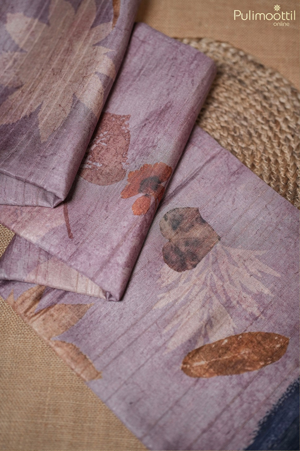 Light Onion Pink Light Colour Jute Silk Saree.