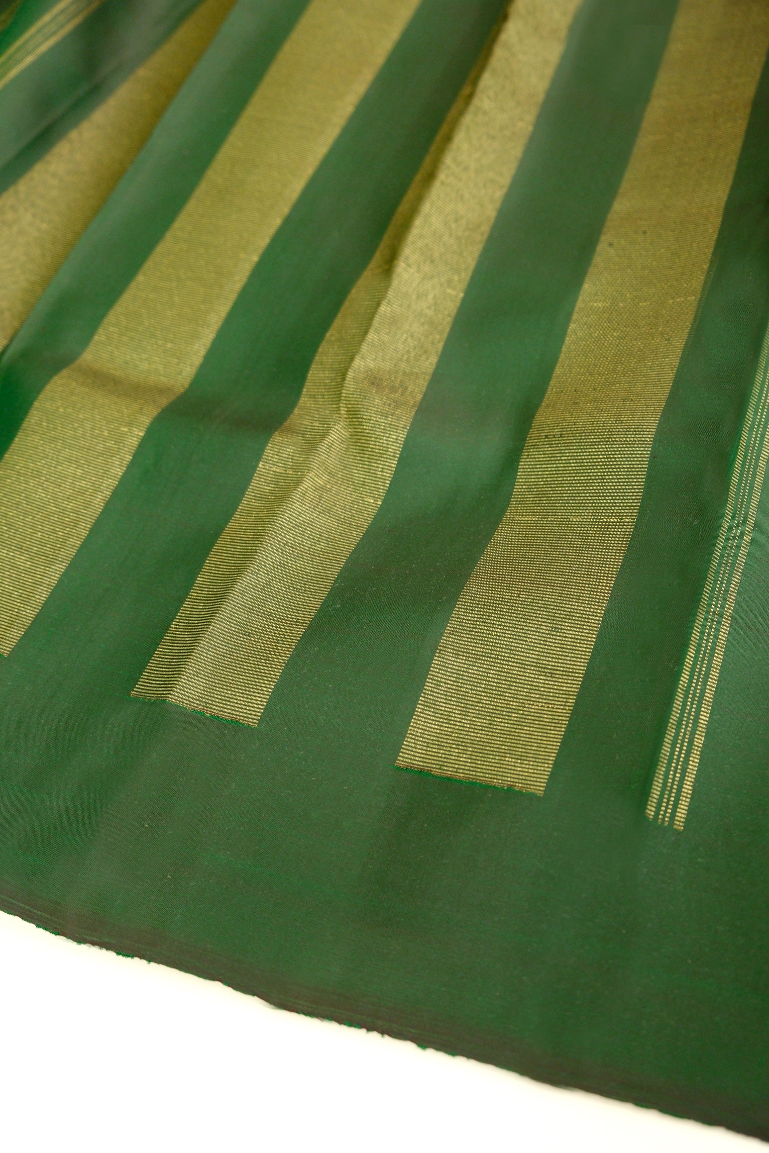 Green Color Kanchipuram Soft Silk Saree