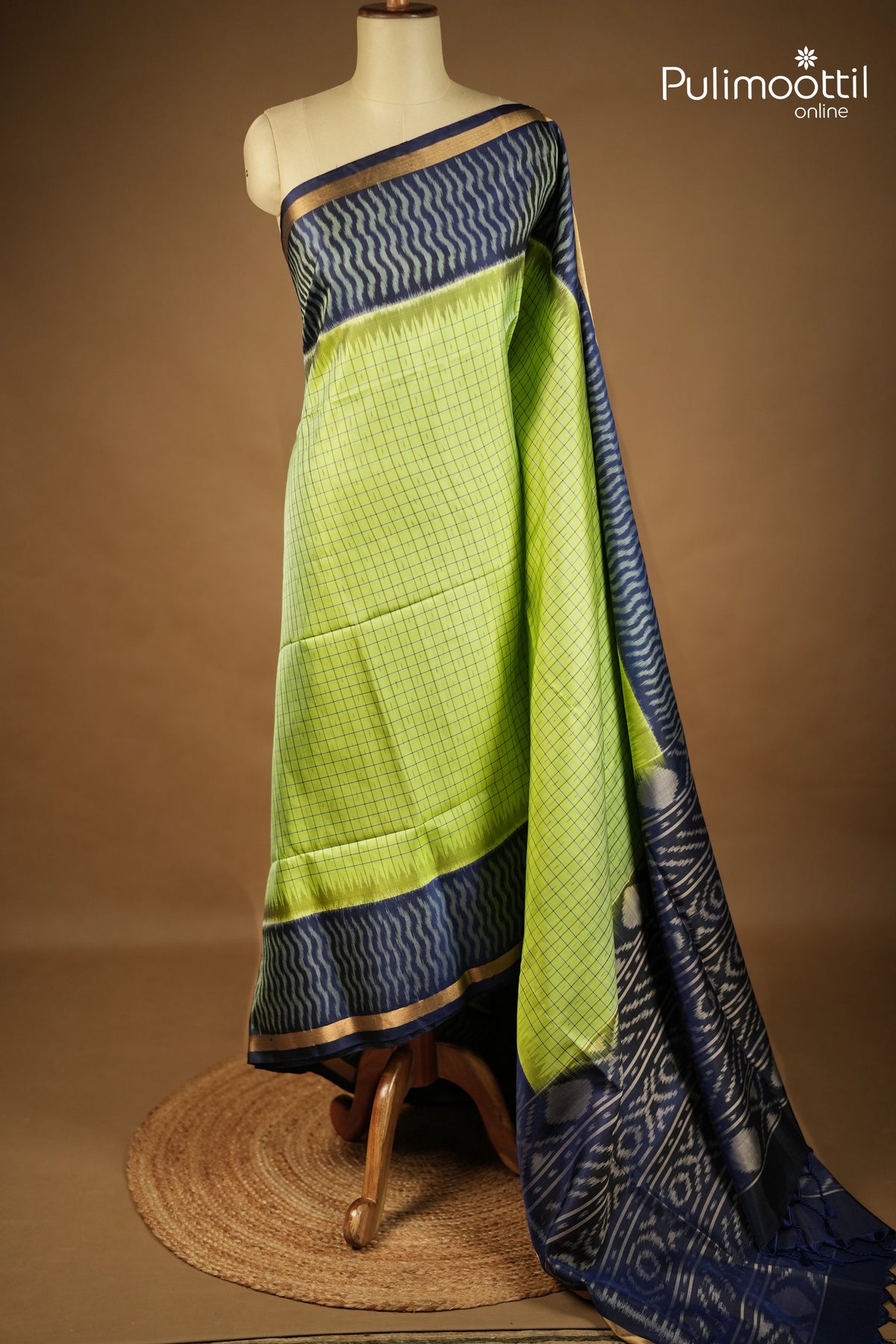 Light Green Colour Kanchipuram Soft Silk Saree