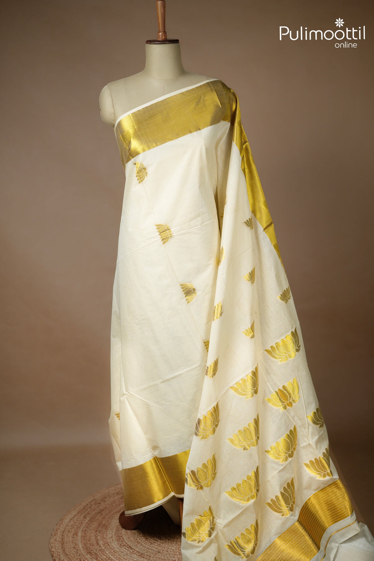 Kerala Traditional Cotton Set Saree