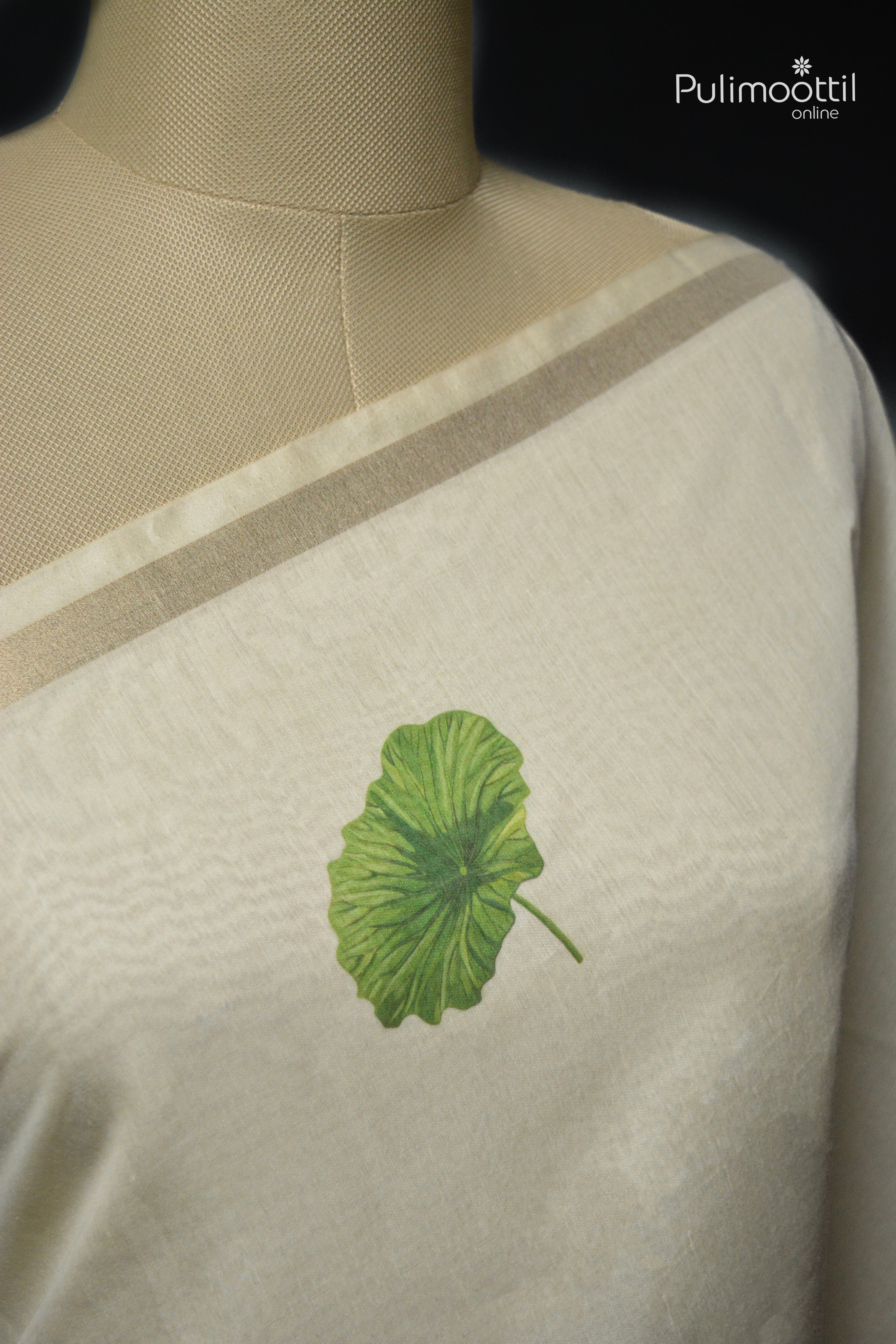 Semi Chanderi Traditional Saree