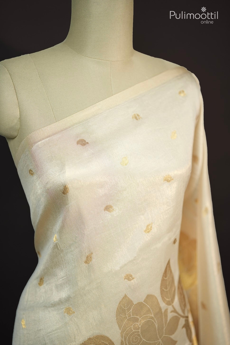 Golden Tissue Traditional Saree