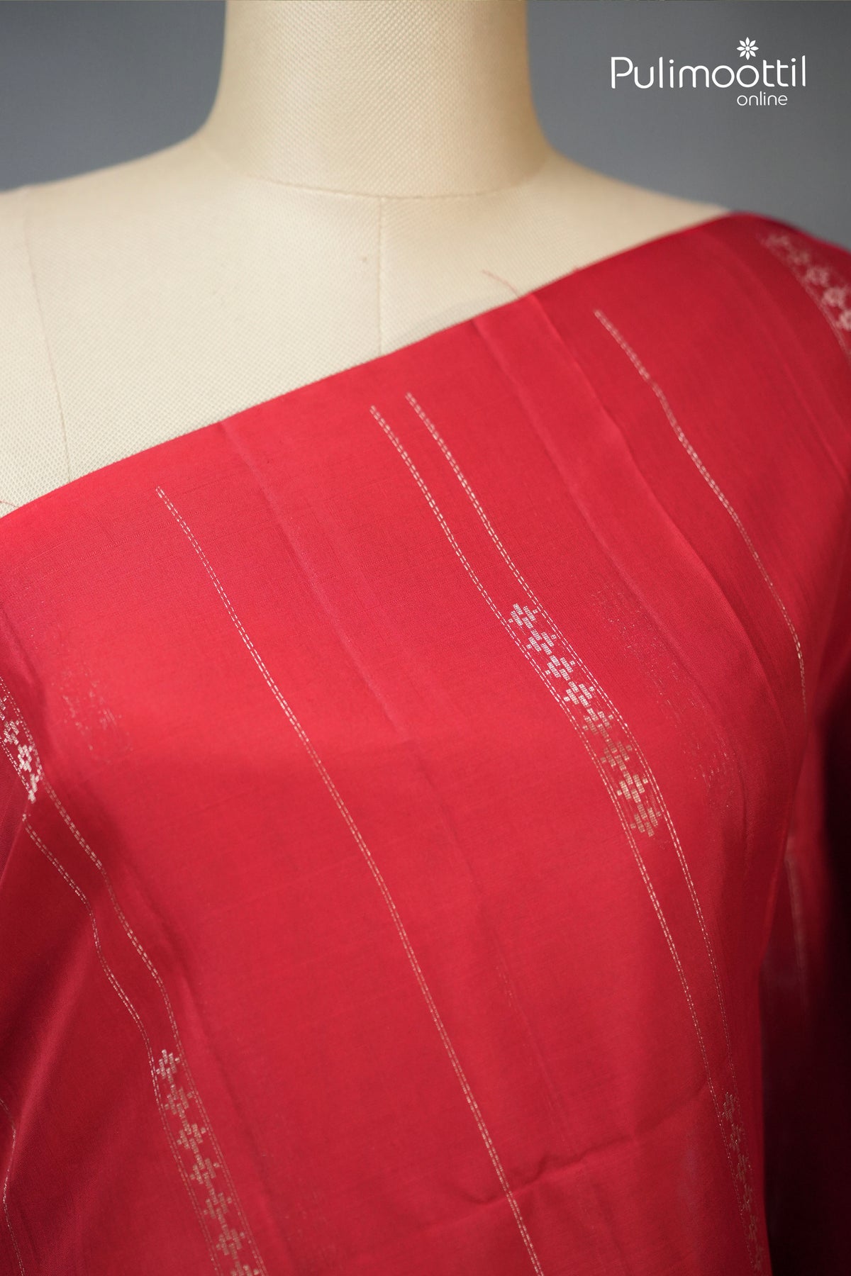 Red Colour Kanchipuram Soft Silk Saree