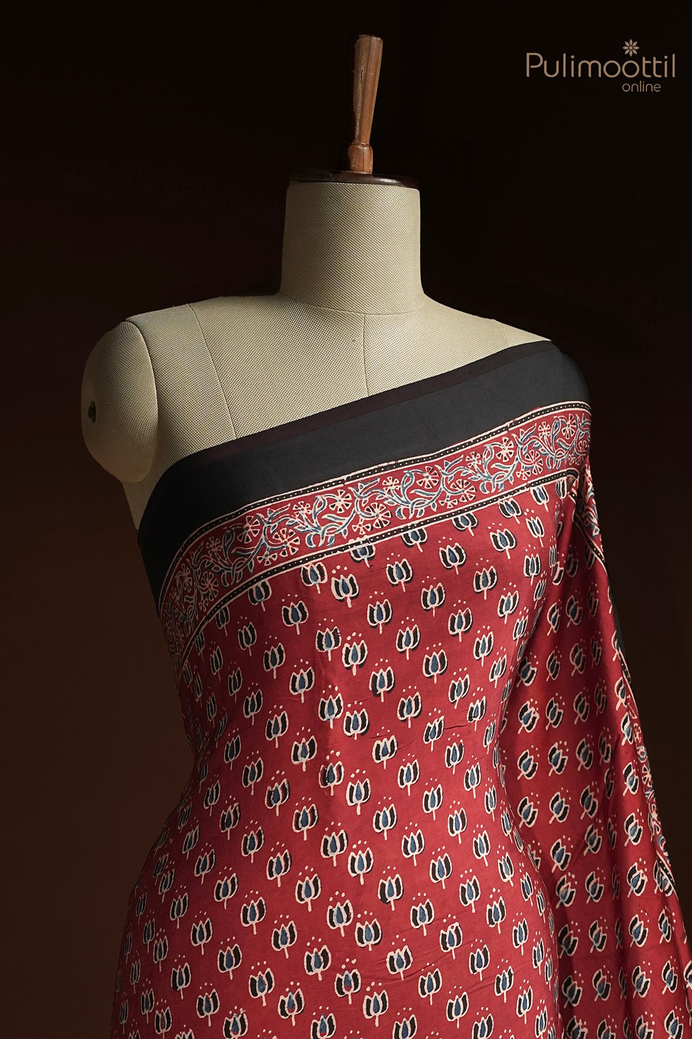 Red Colour Modal Silk Saree