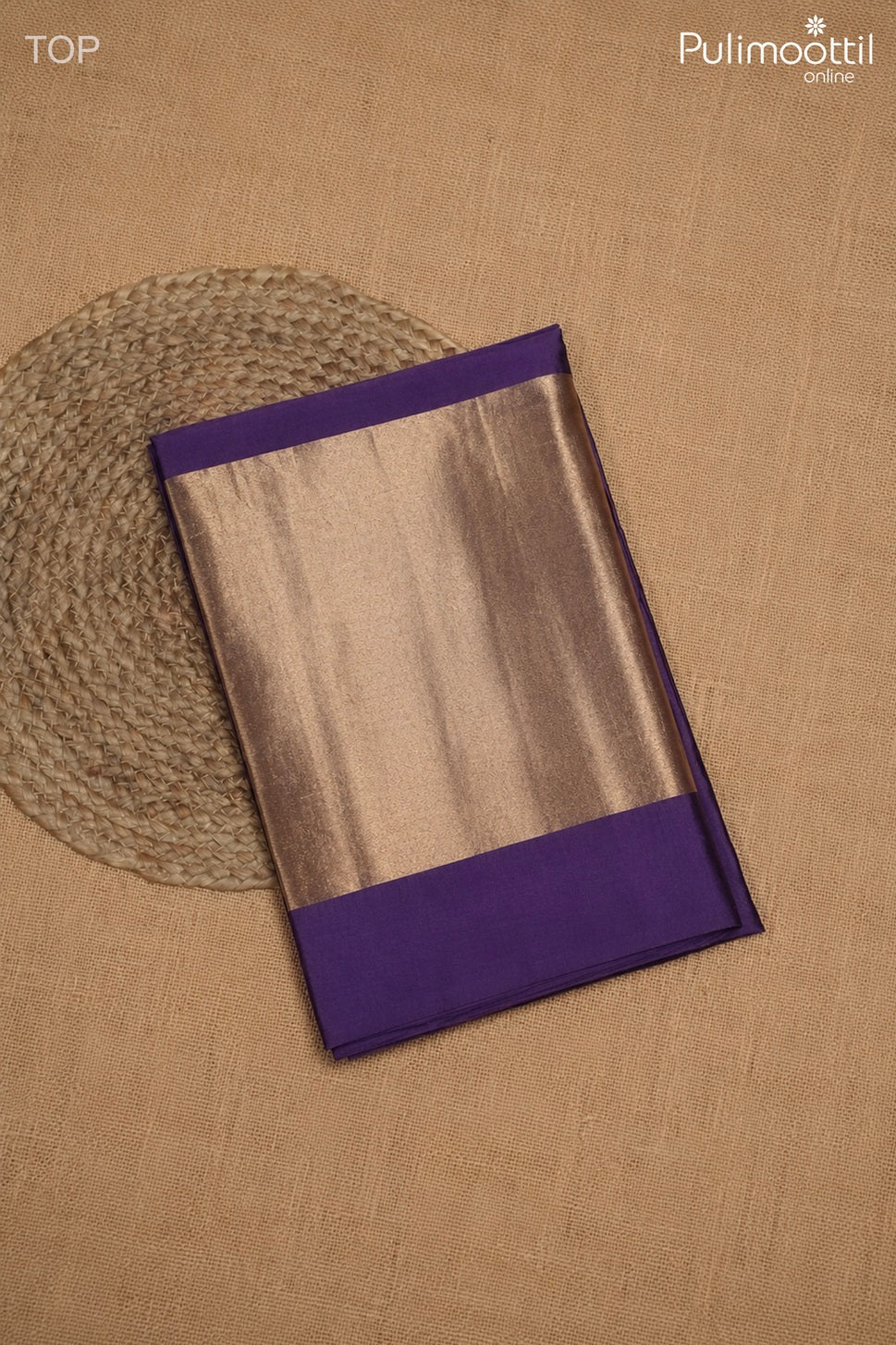 MIDNIGHT PURPLE PURE SILK UNSTITCHED SALWAR SET