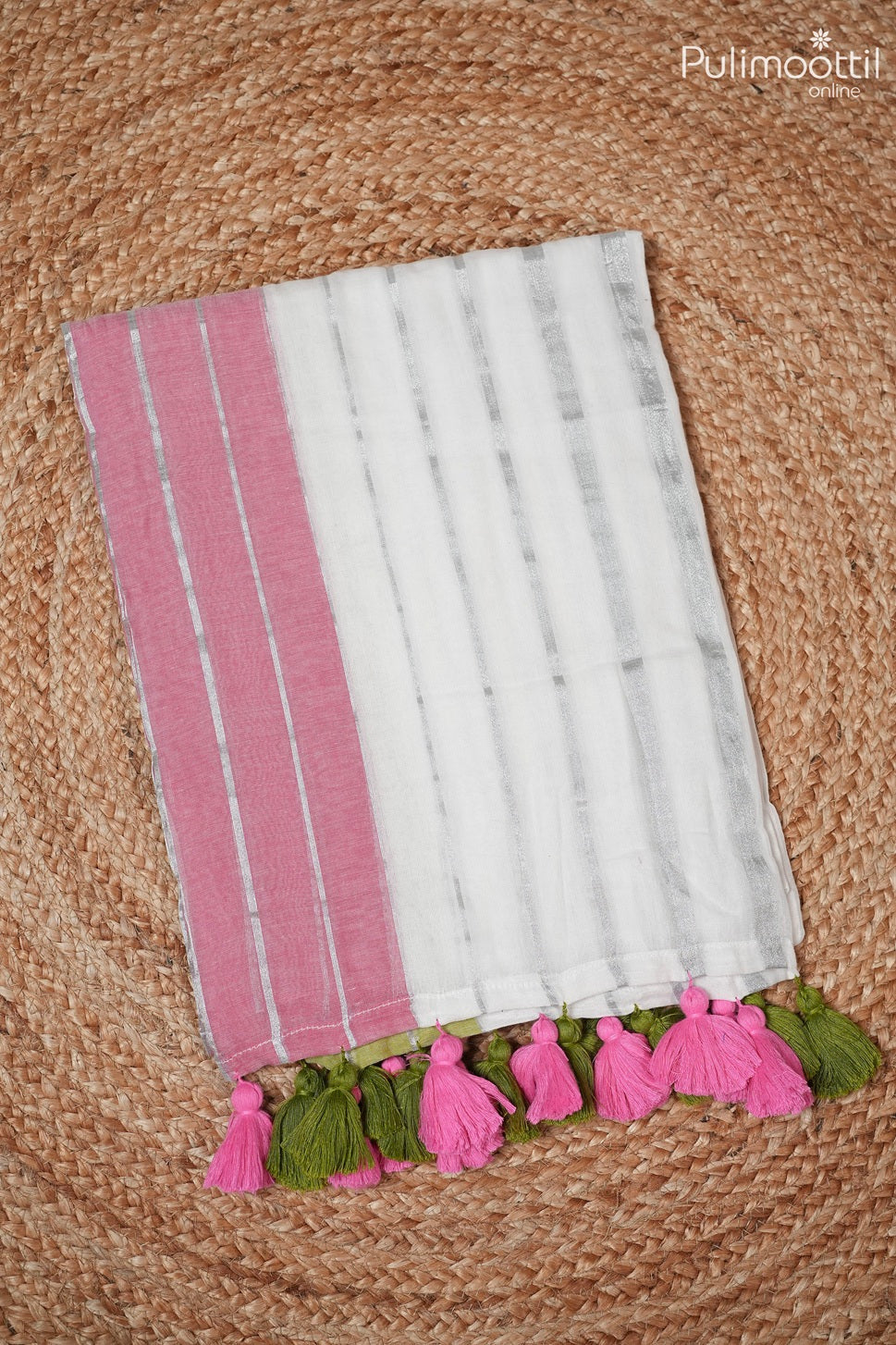 Multi Colour Mul Cotton Saree