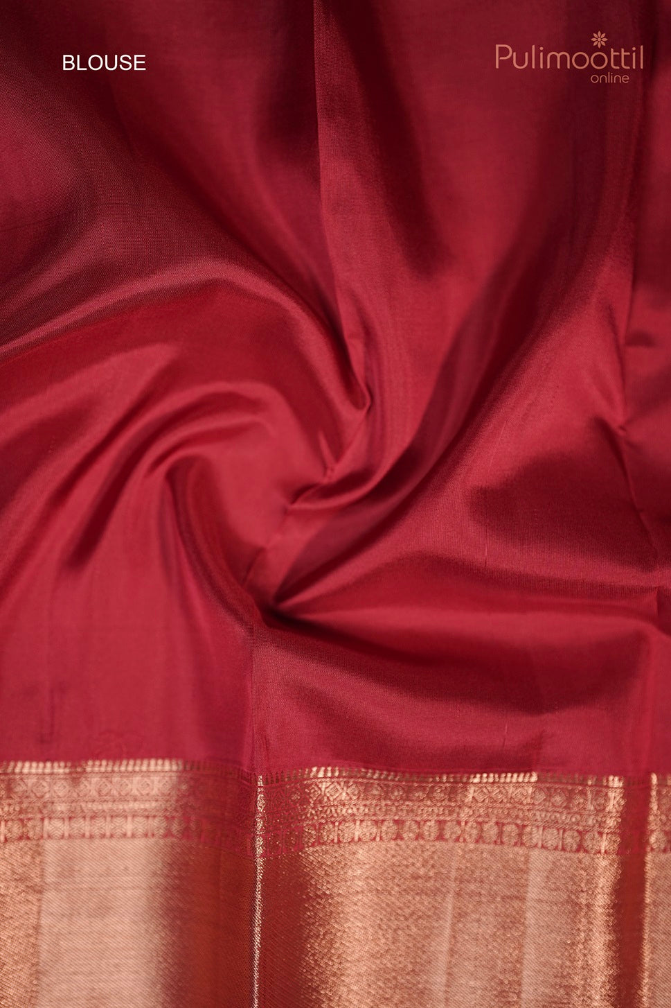 Reddish Green Colour Kanchipuram Soft Silk Saree.
