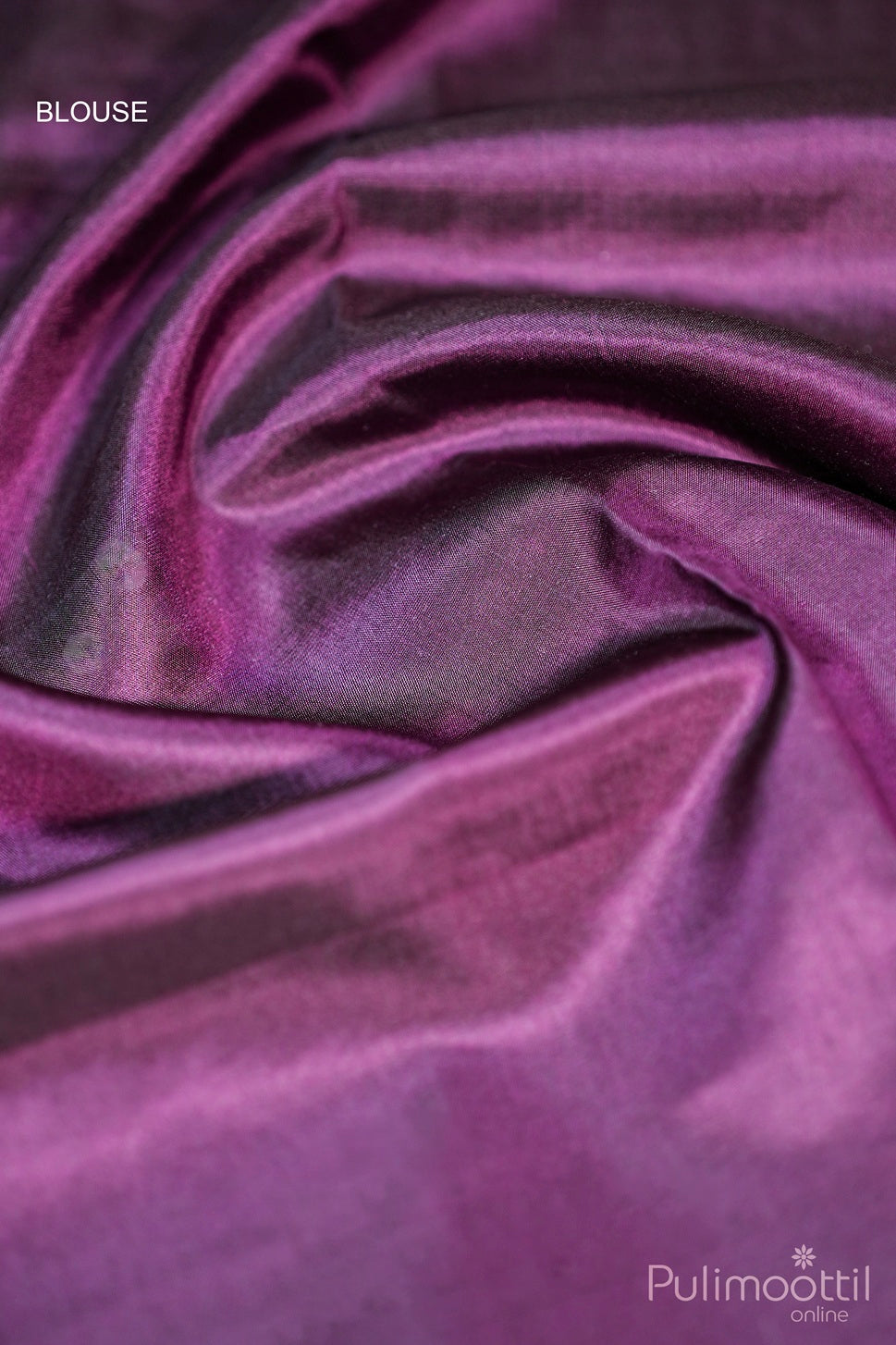 Purple Colour Kanchiipuram Soft Silk Saree.