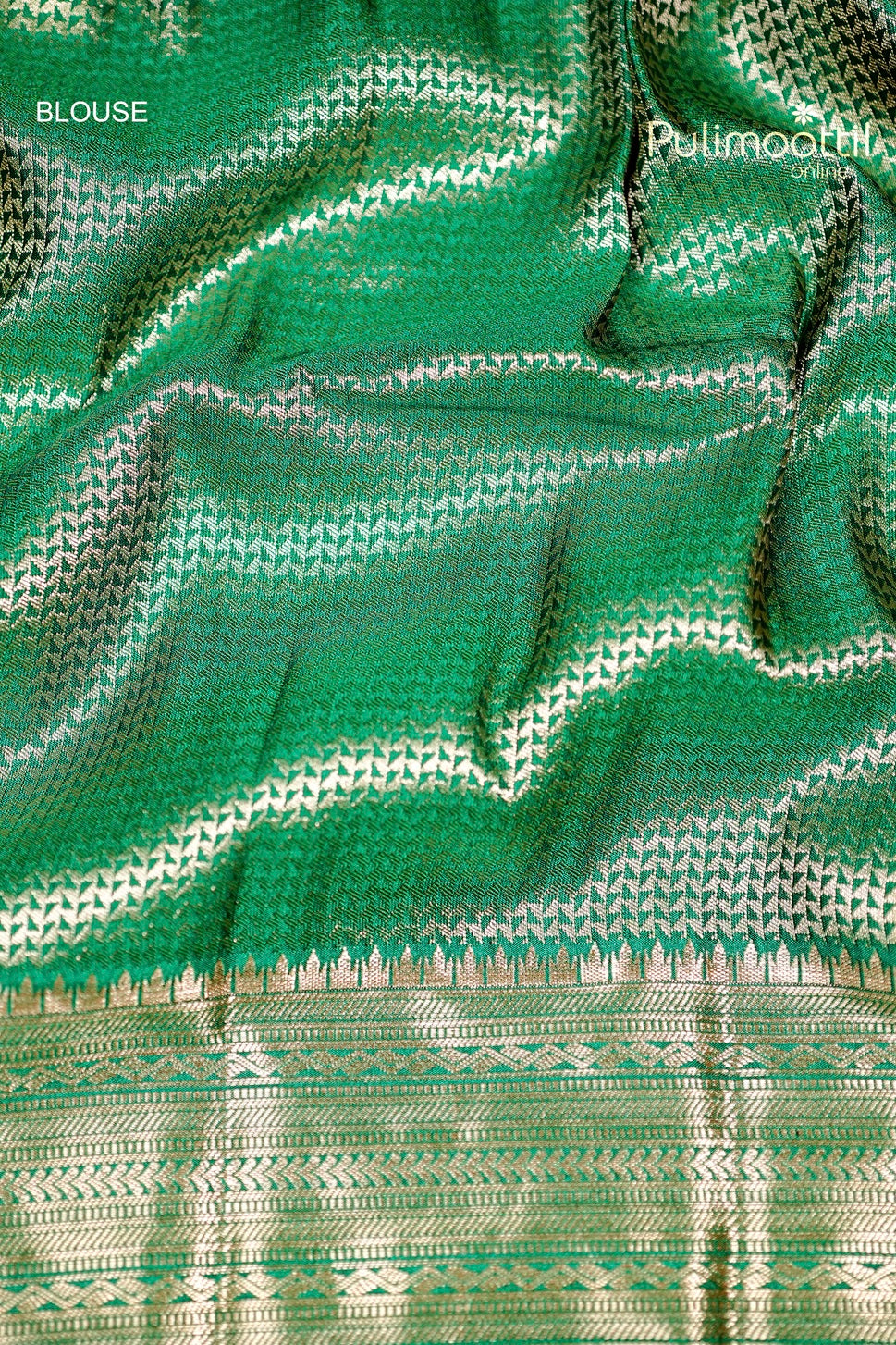 Pastel Pink Colour Arni Silk Saree.