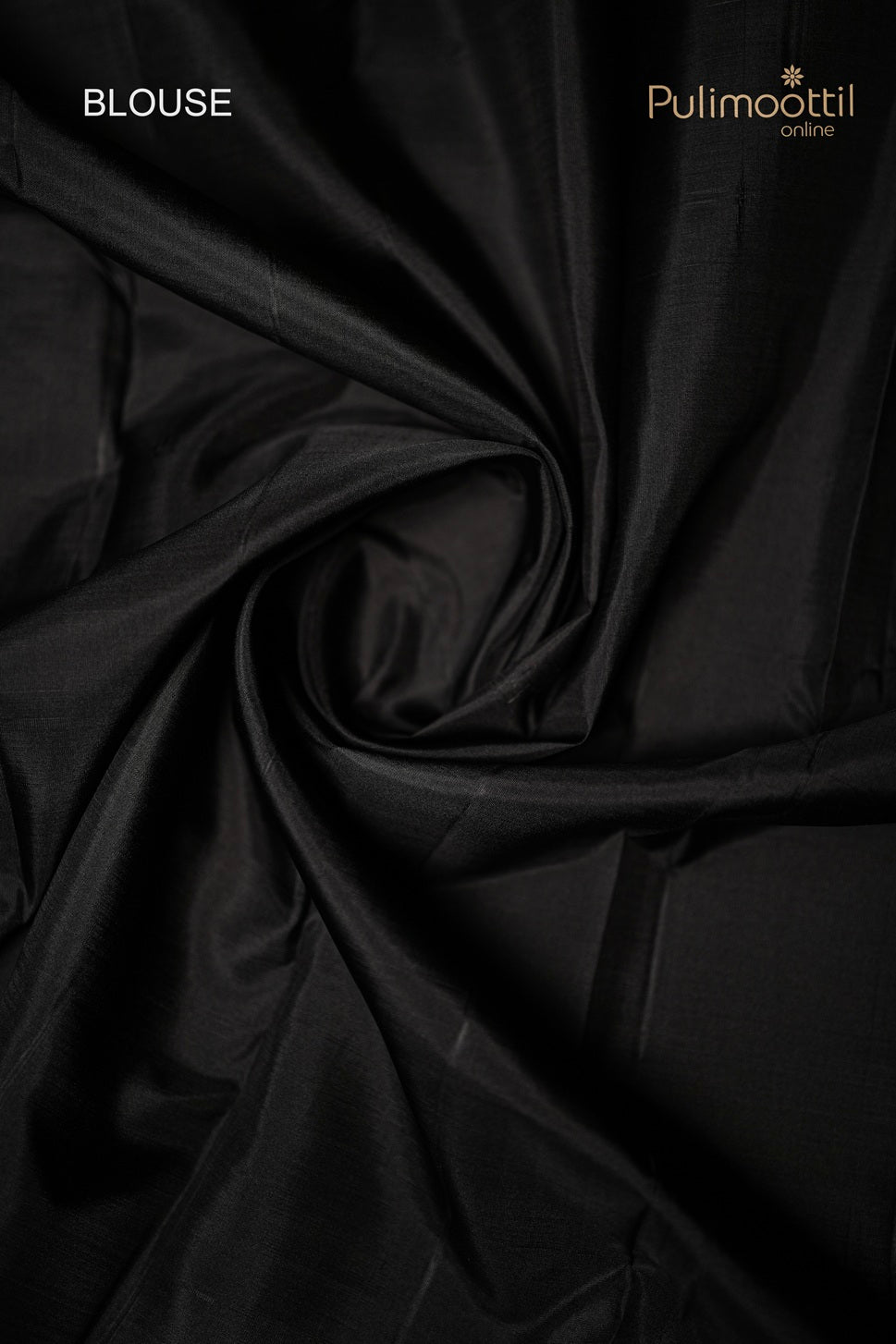 Black Colour Kanchipuram Designer Saree