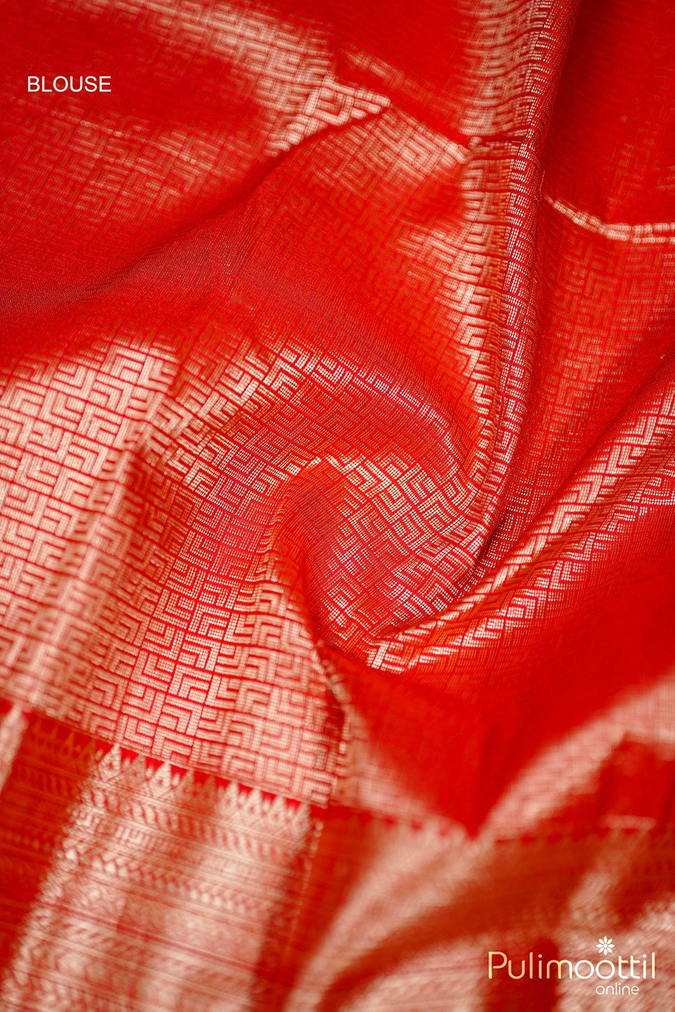 Orange Colour Arni Silk Saree.