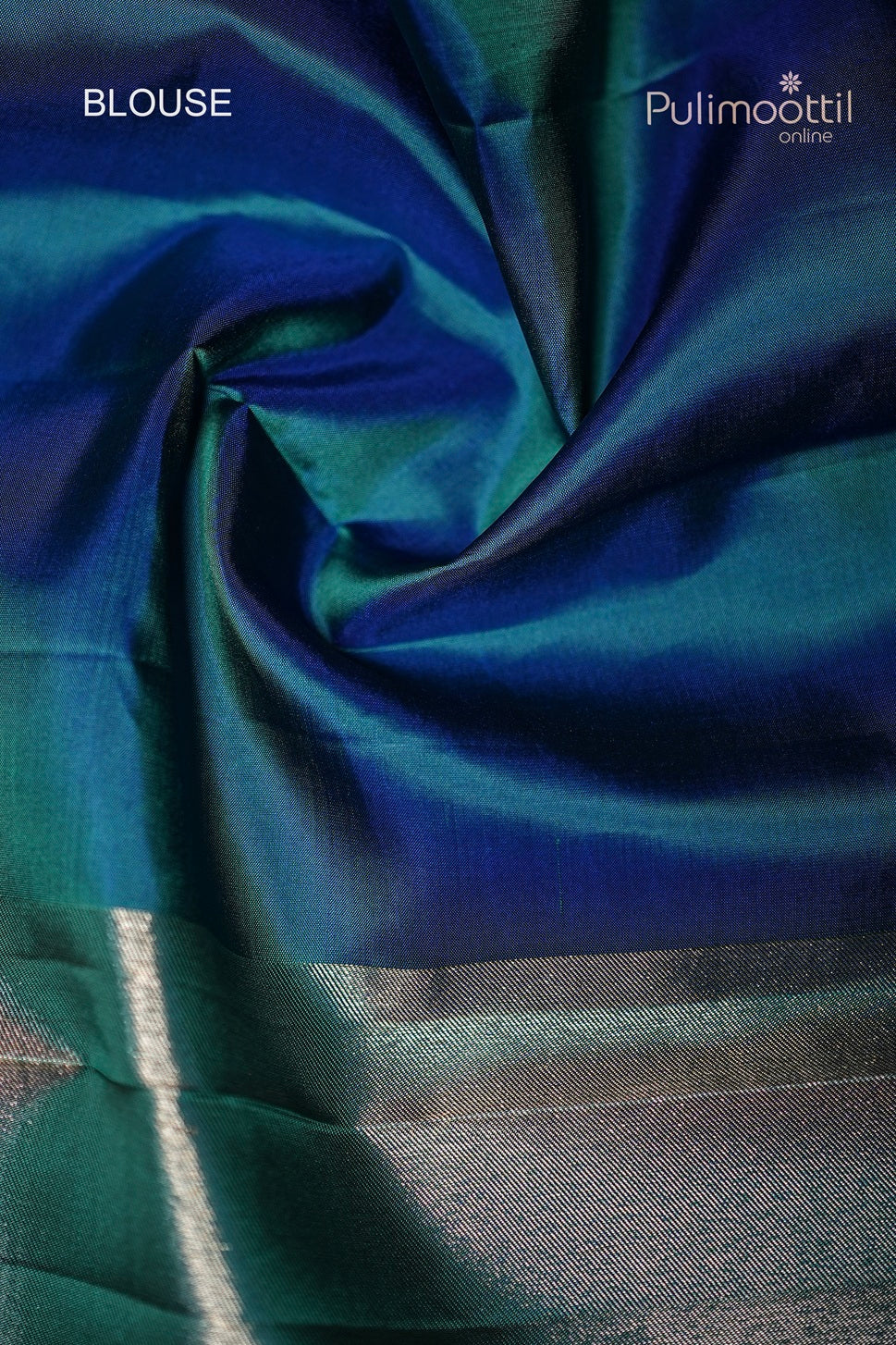 Multicolour Kanchipuram Brocade Designer Saree