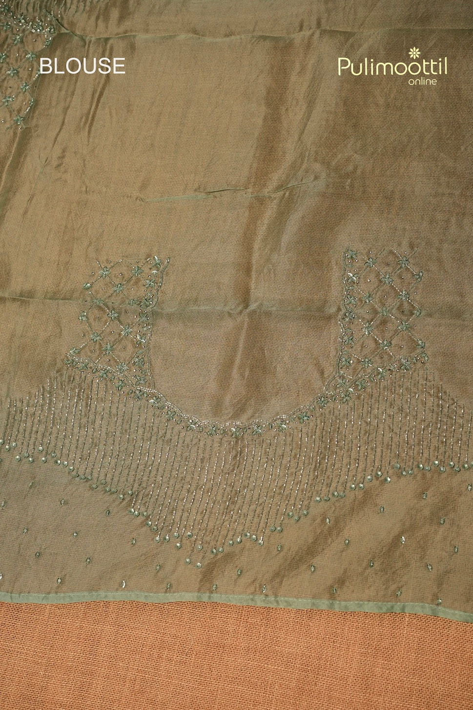 White Colour Turkish Organza Saree