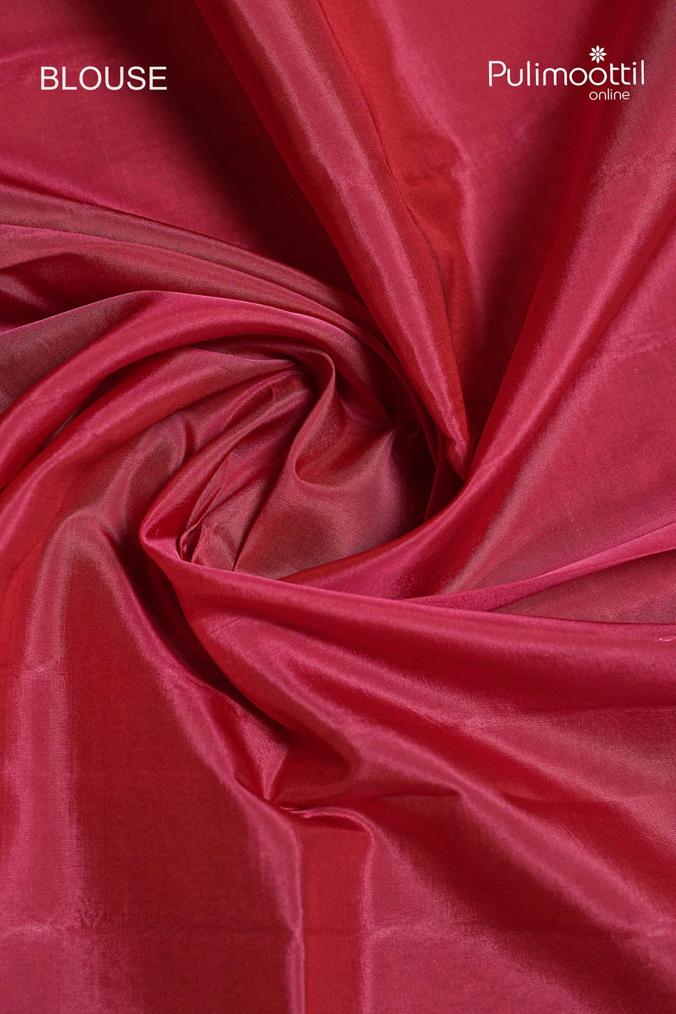 Punch Pink Colour Kanchipuram Self-Design Saree