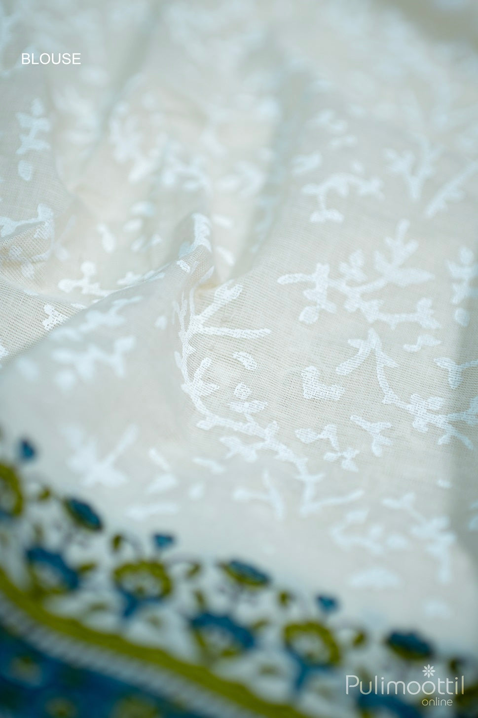 Cream Colour Kerala Traditional Set Saree.