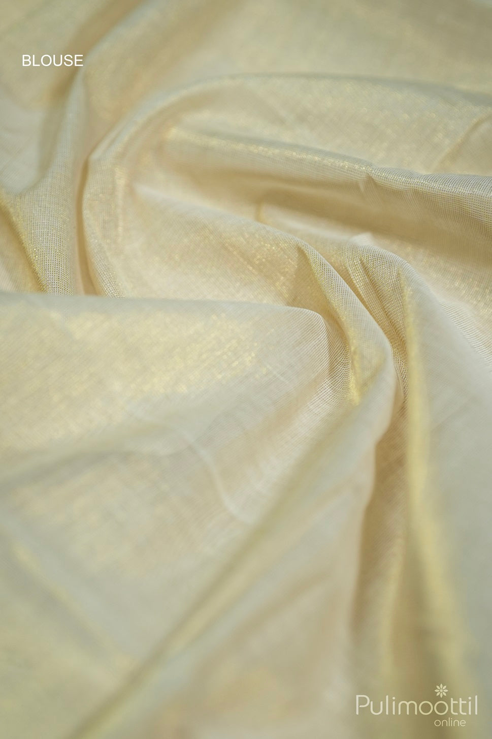 Golden Tissue Kerala Traditional Set Saree.