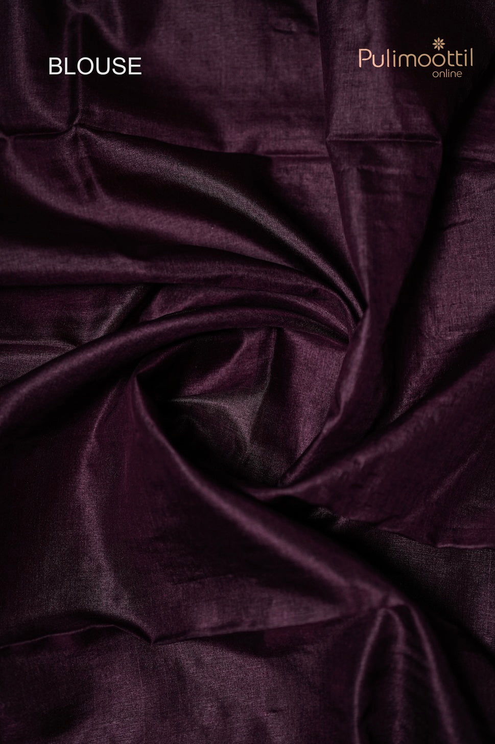 Dark Purple Colour Tussar Silk Saree