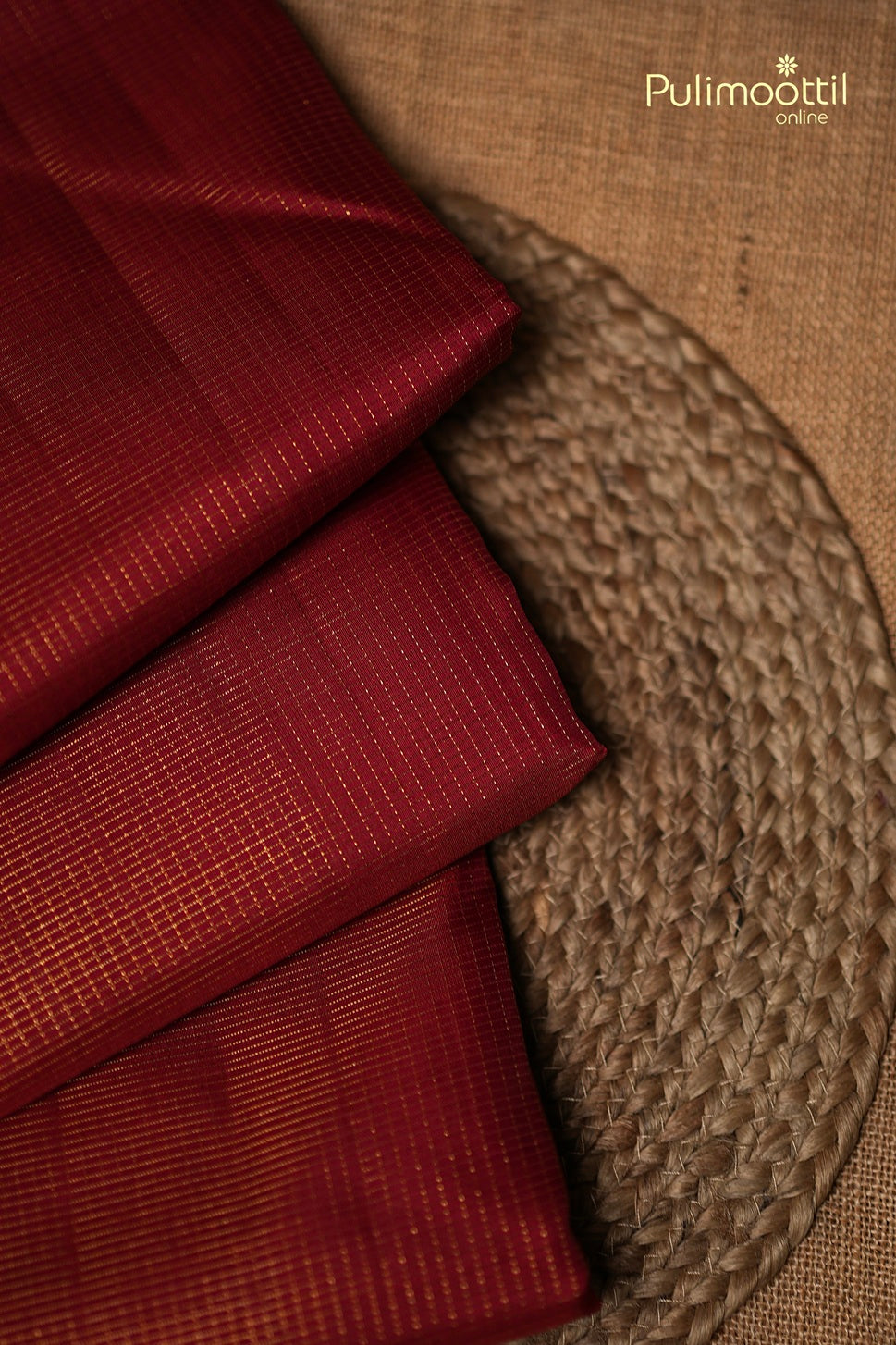 Red Colour Kanchipuram Brocade Wedding Saree