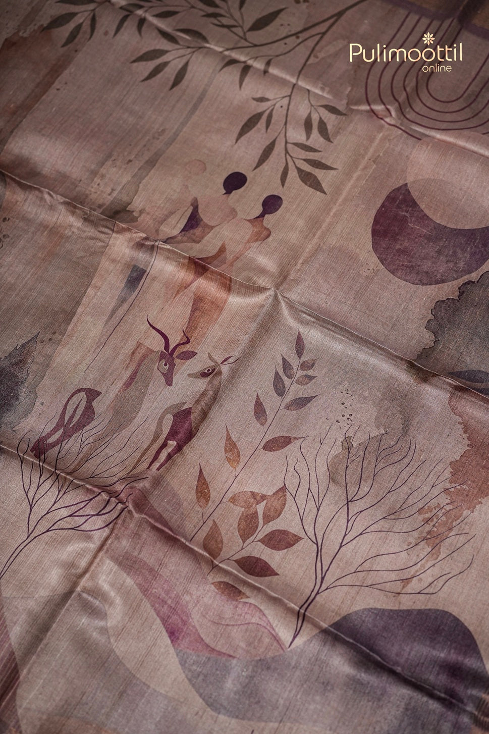 Multicolour Jute Silk Saree