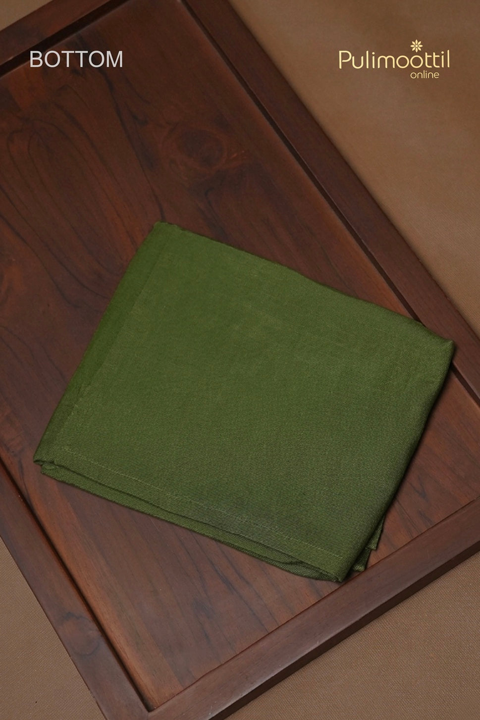 Light Green Semi Tussar Unstitched Salwar Set