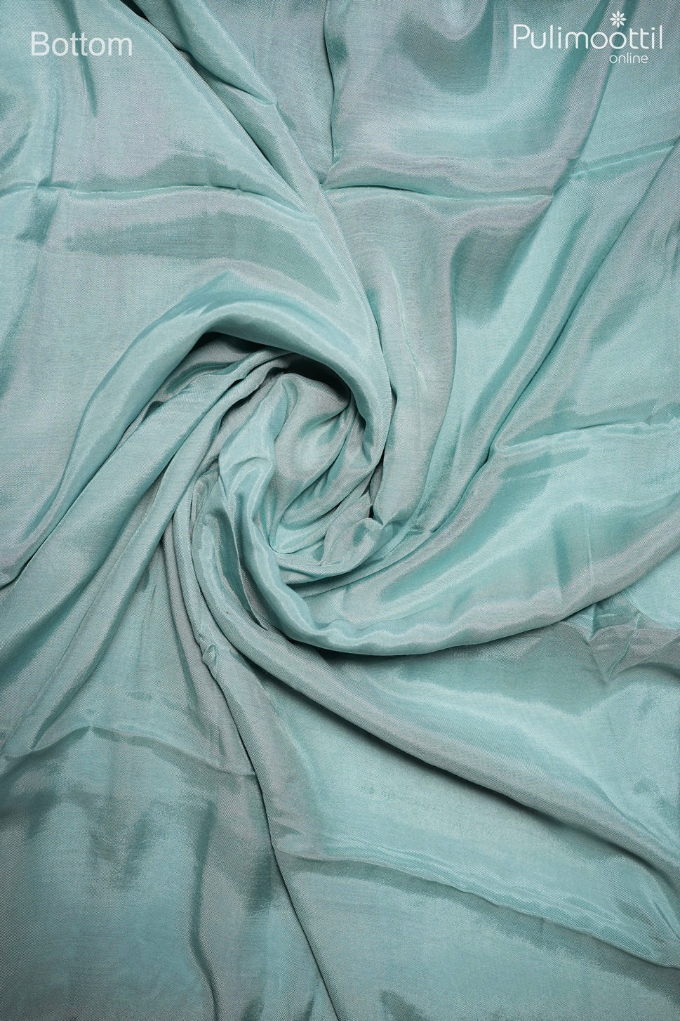 Powder Blue Shimmer Organza Unstitched Salwar Set