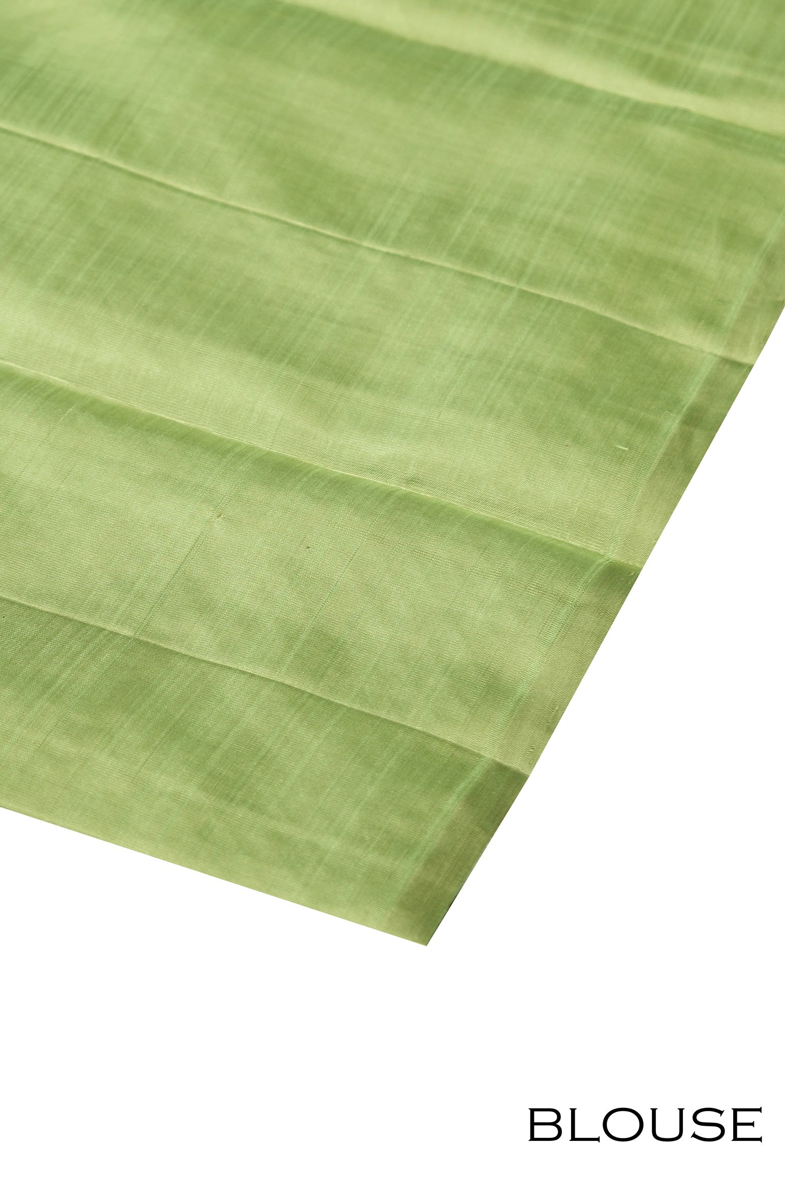 Pista green color Kanchipuram saree.