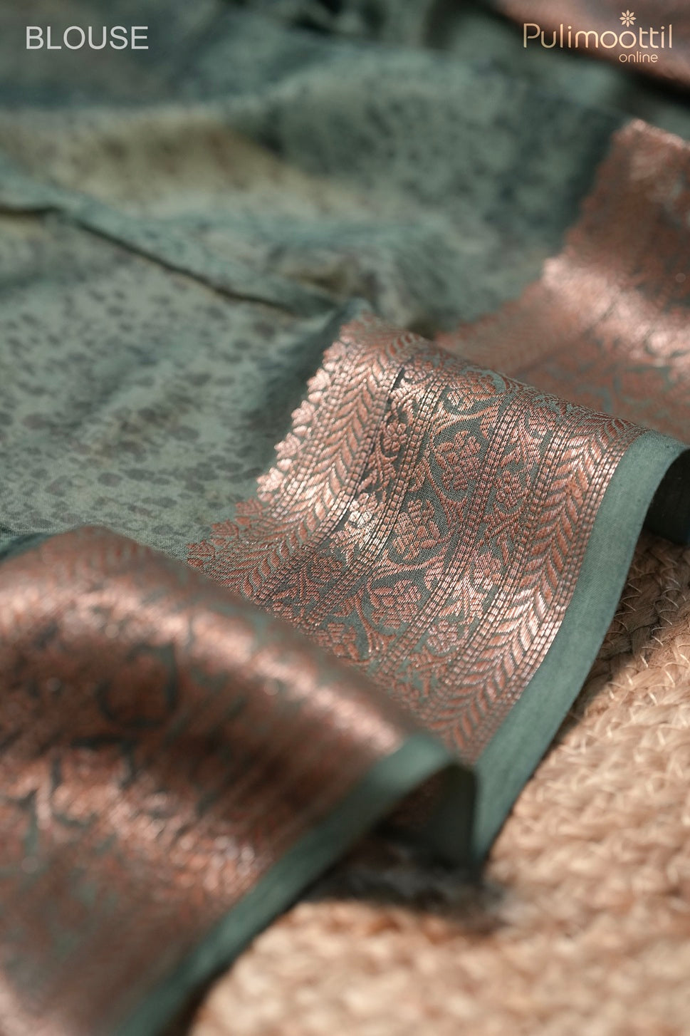 Multi color Chanderi silk saree