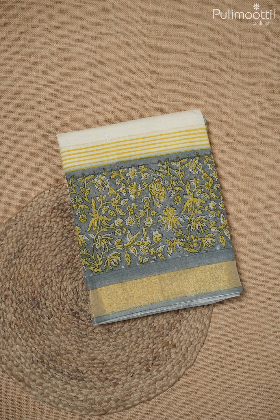 Kerala traditional cotton set saree