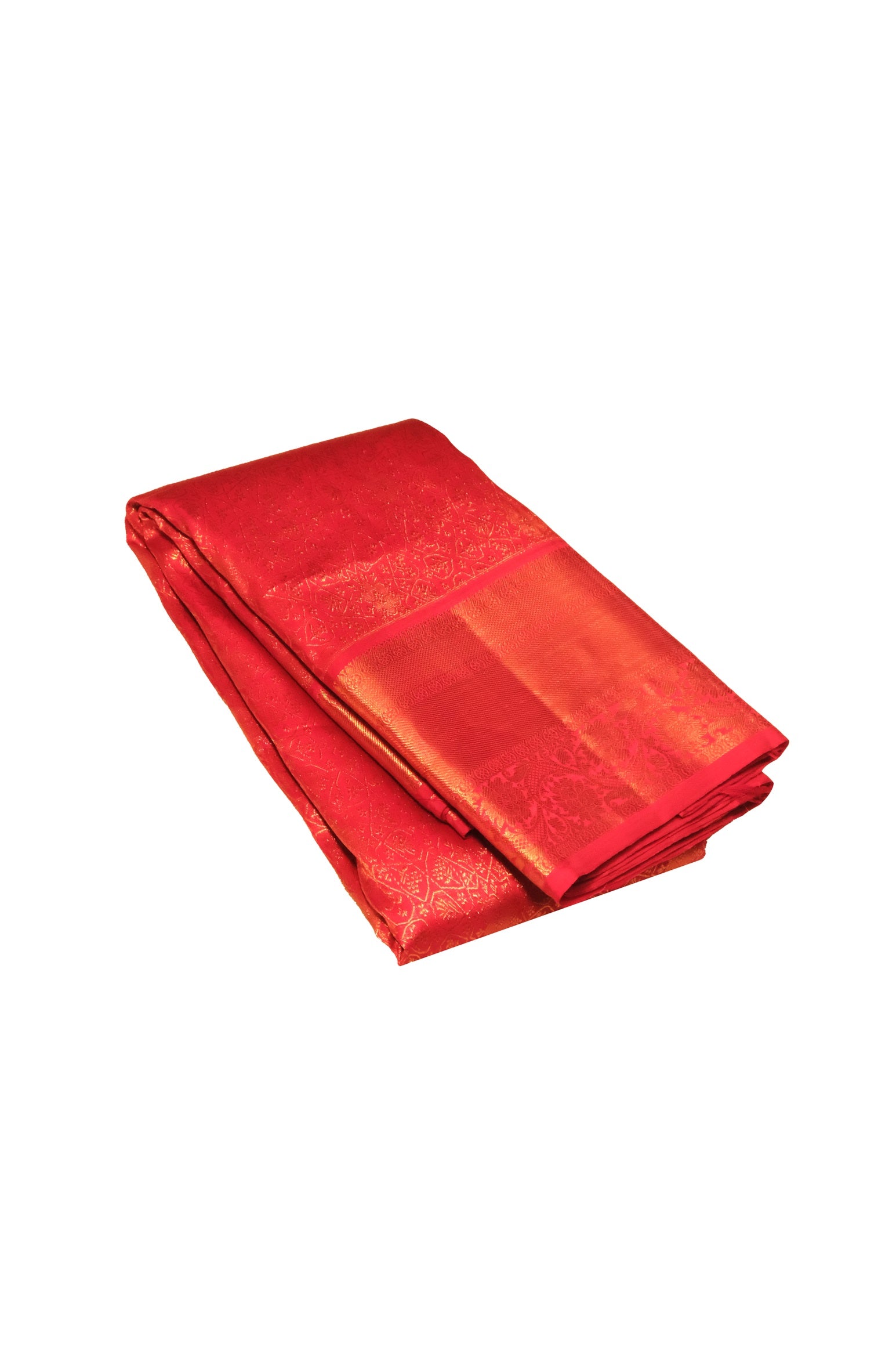 Maroon color Pure Kanchipuram wedding saree.