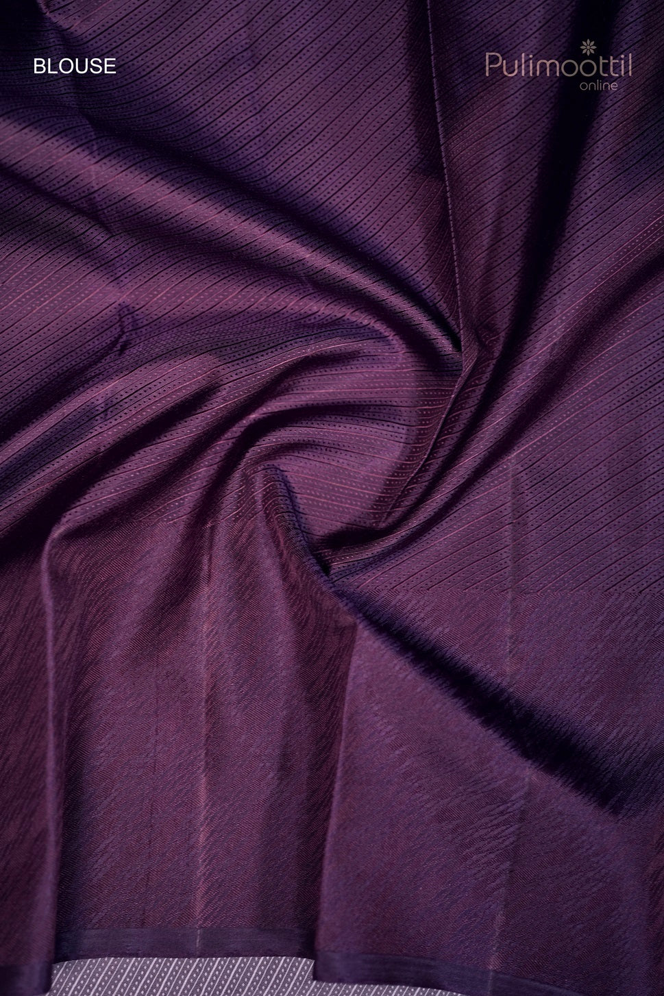 Maroon Colour Kanchipuram Self Print Saree