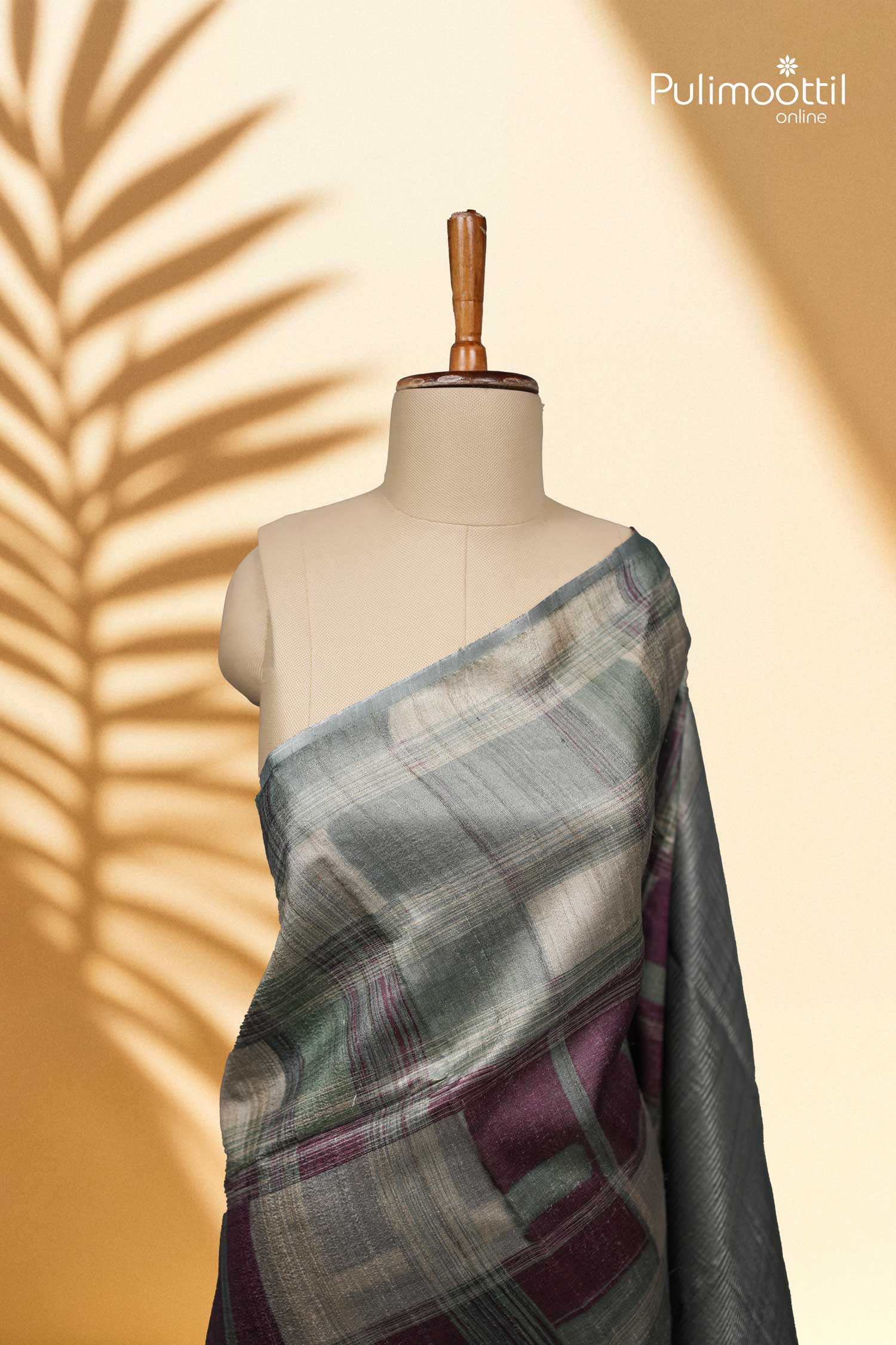 Multi Shade Jute Saree