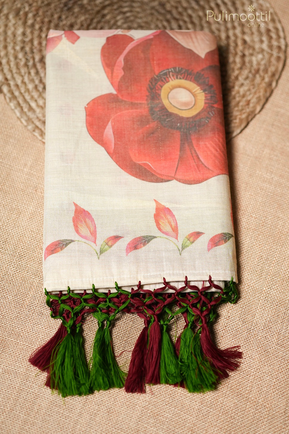 Kerala Traditional Golden Tissue Set Saree