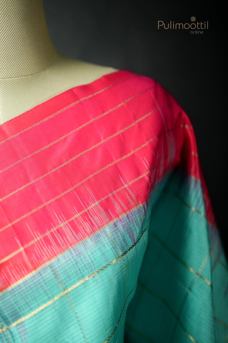 Light Sky Blue Colour Kanchipuram Soft Silk Saree