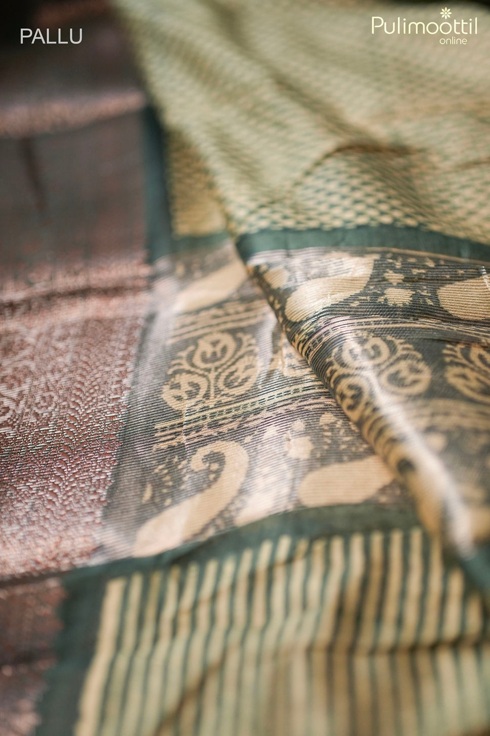 Multi color Chanderi silk saree