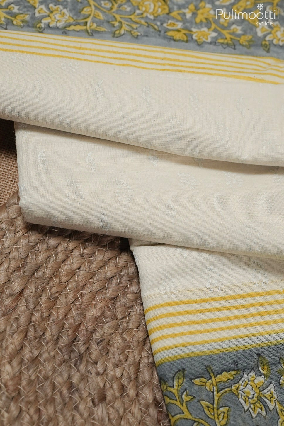 Kerala traditional cotton set saree