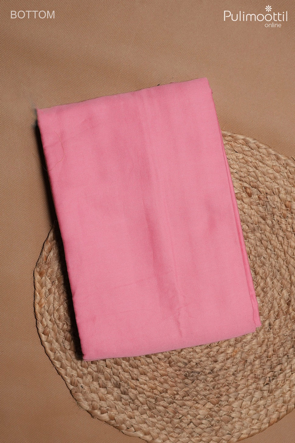 Baby Pink Chanderi Ready To Wear Salwar Set