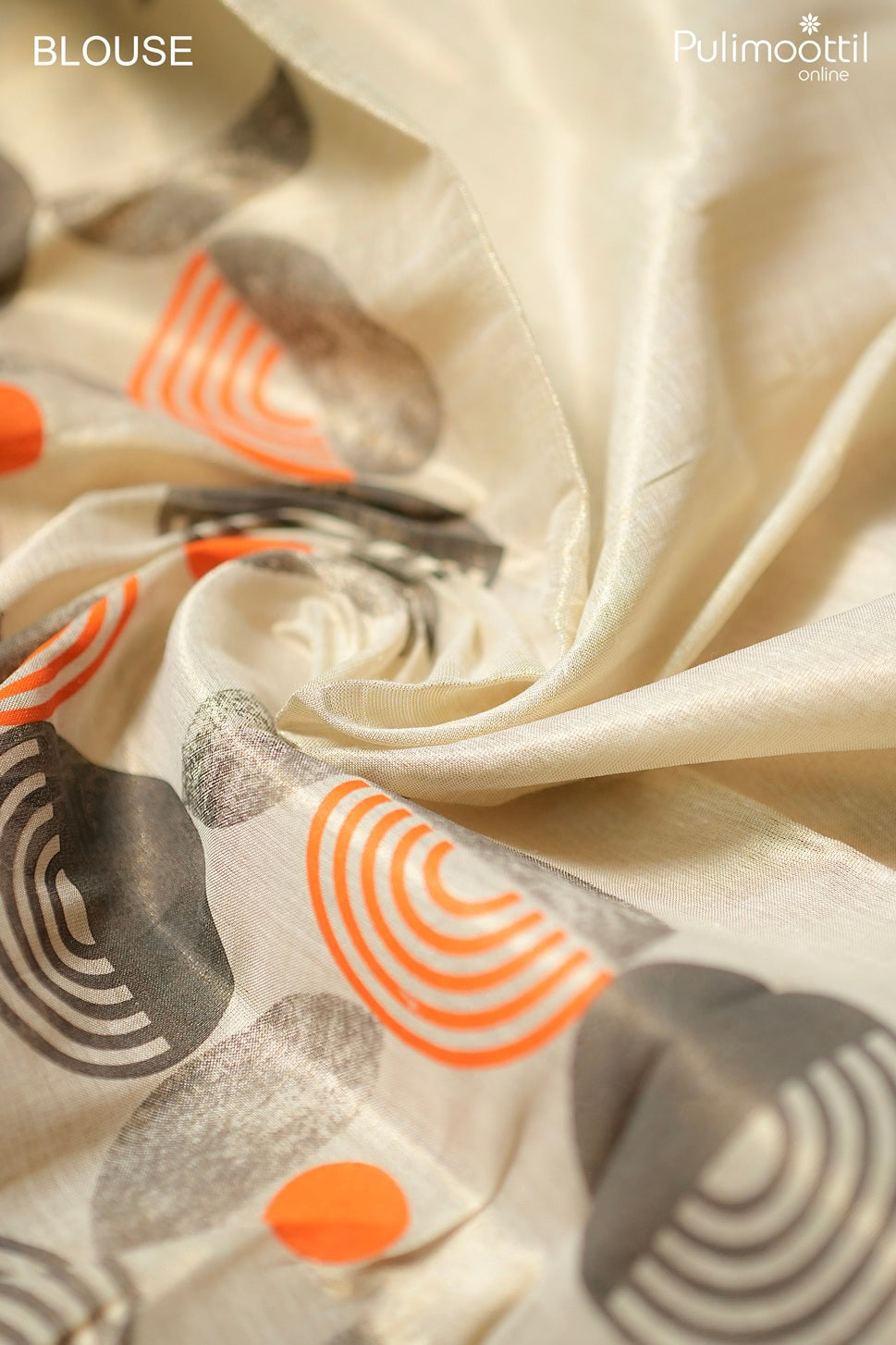 Golden tissue Kerala set saree