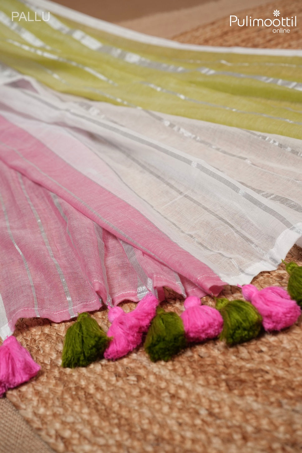 Multi Colour Mul Cotton Saree