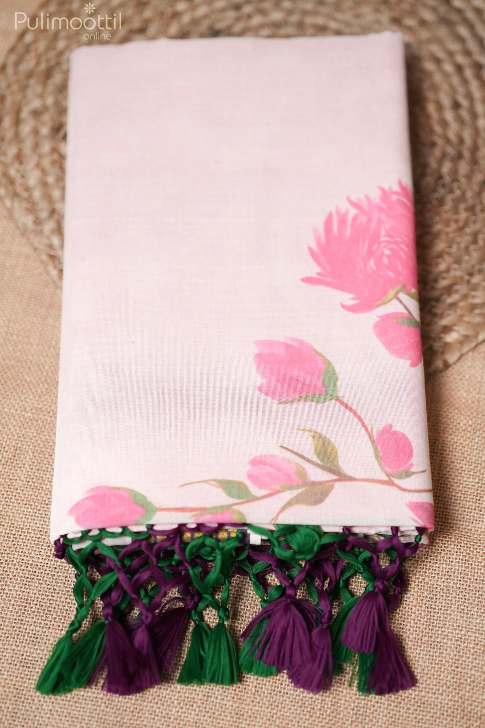 Kerala Traditional Cotton Set Saree