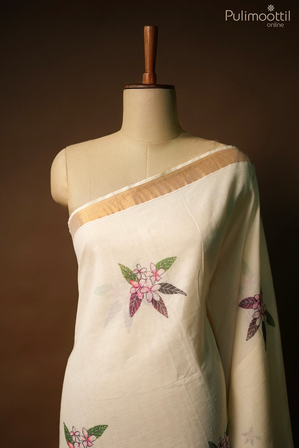 Kerala traditional cotton set saree