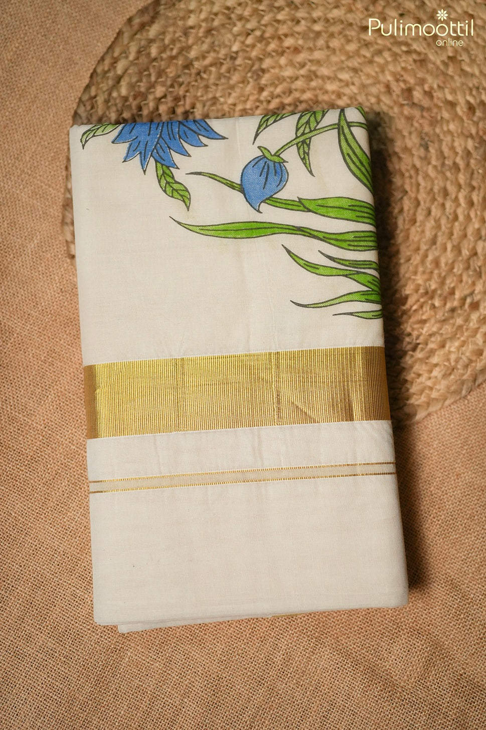 Kerala traditional cotton set saree