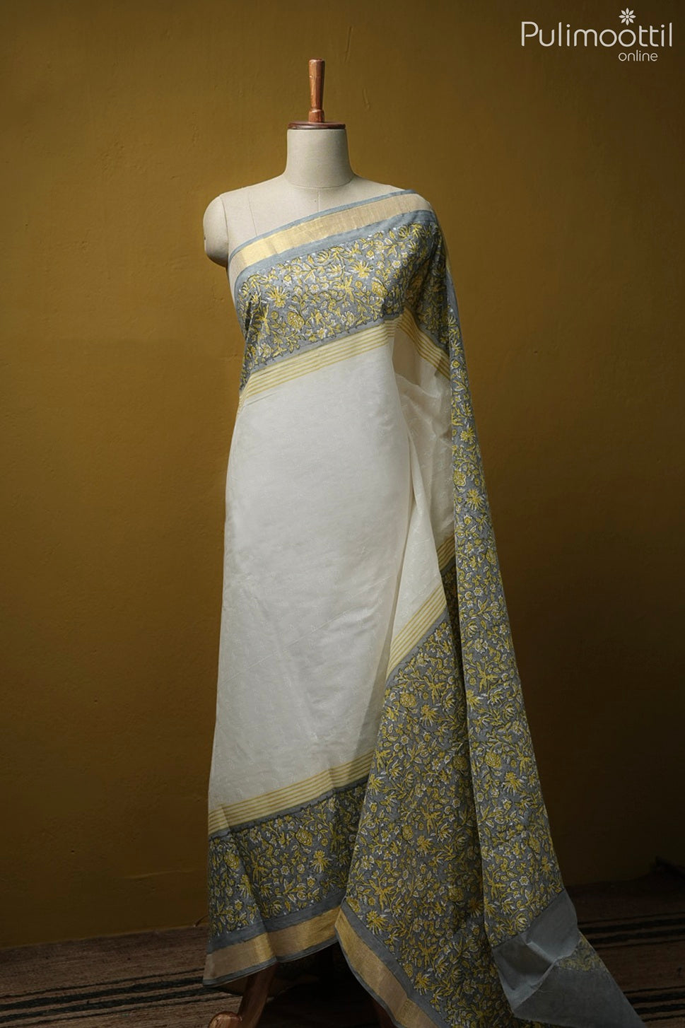 Kerala traditional cotton set saree
