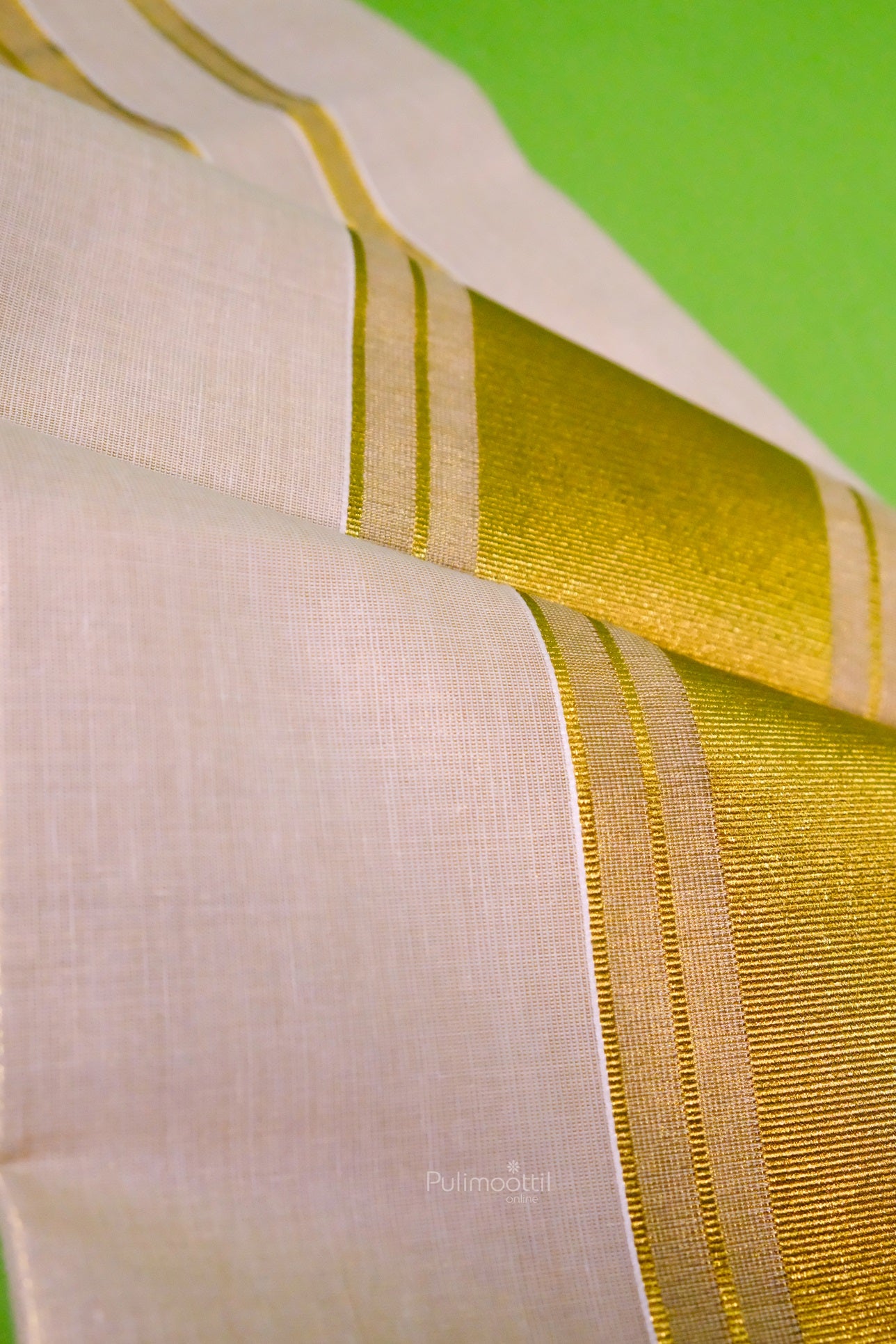 Golden Tissue KeralaTraditional Saree