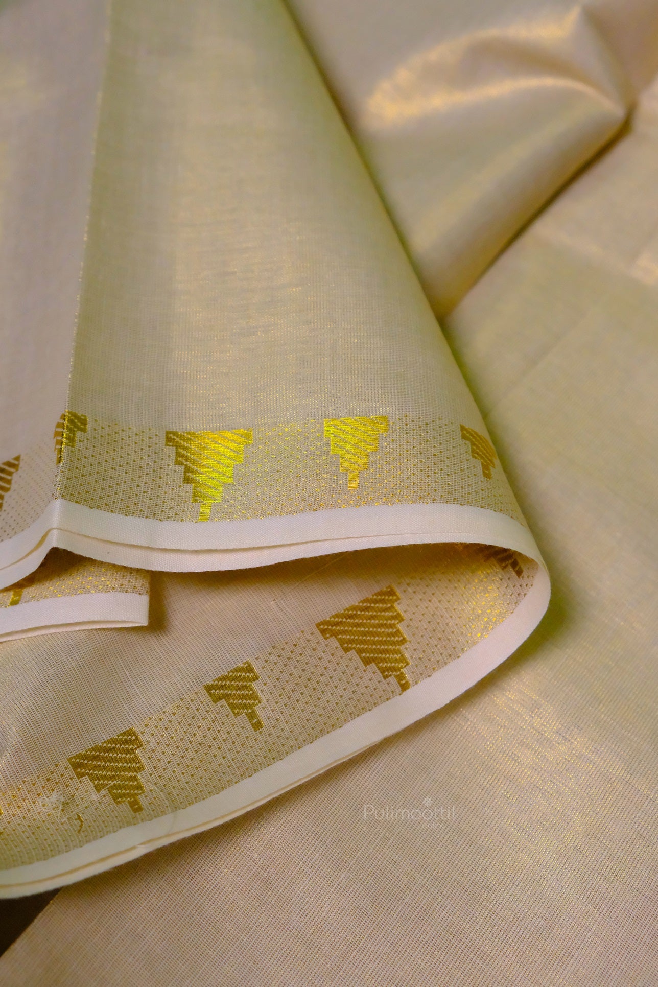 Golden Tissue KeralaTraditional Saree