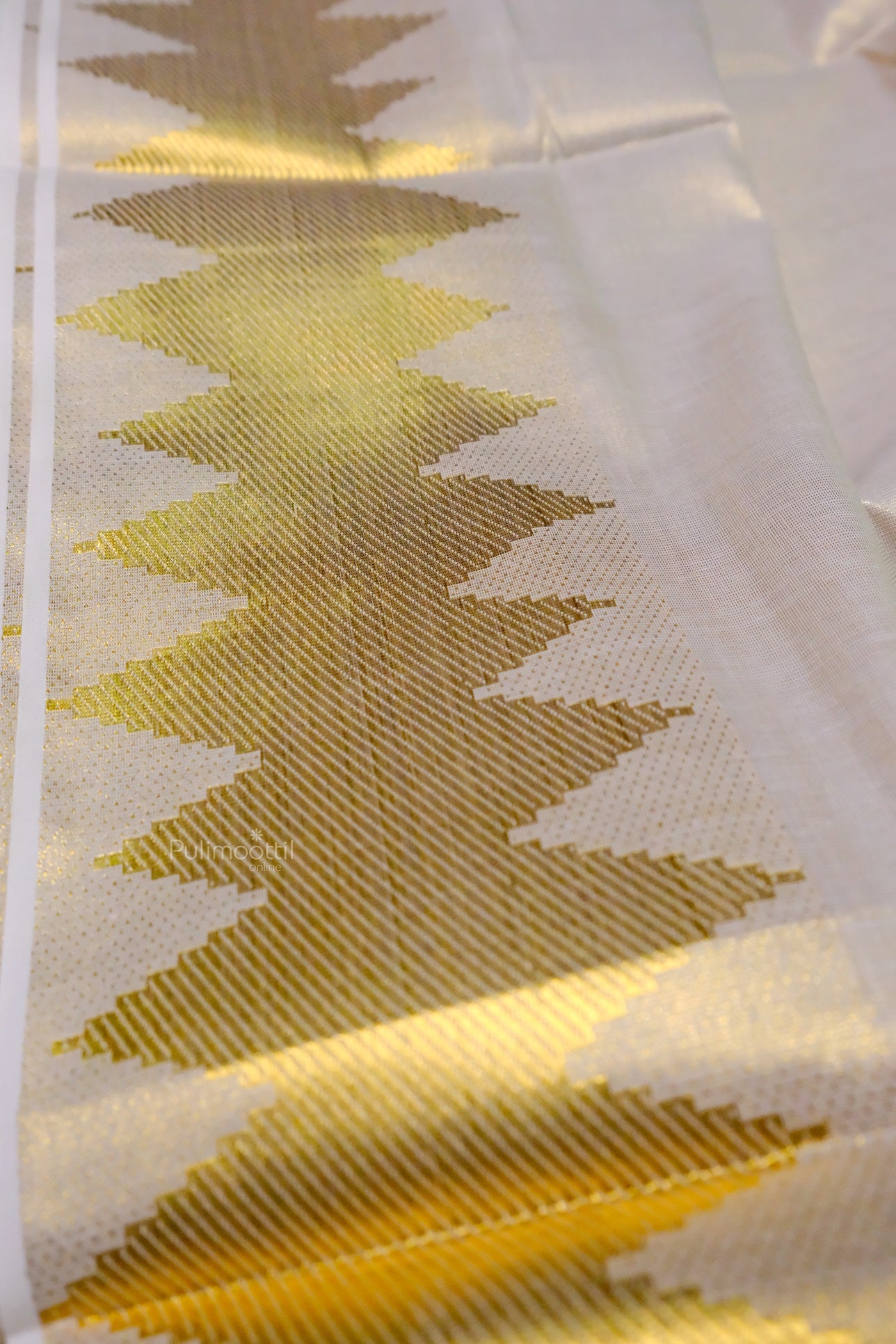 Golden Tissue KeralaTraditional Saree
