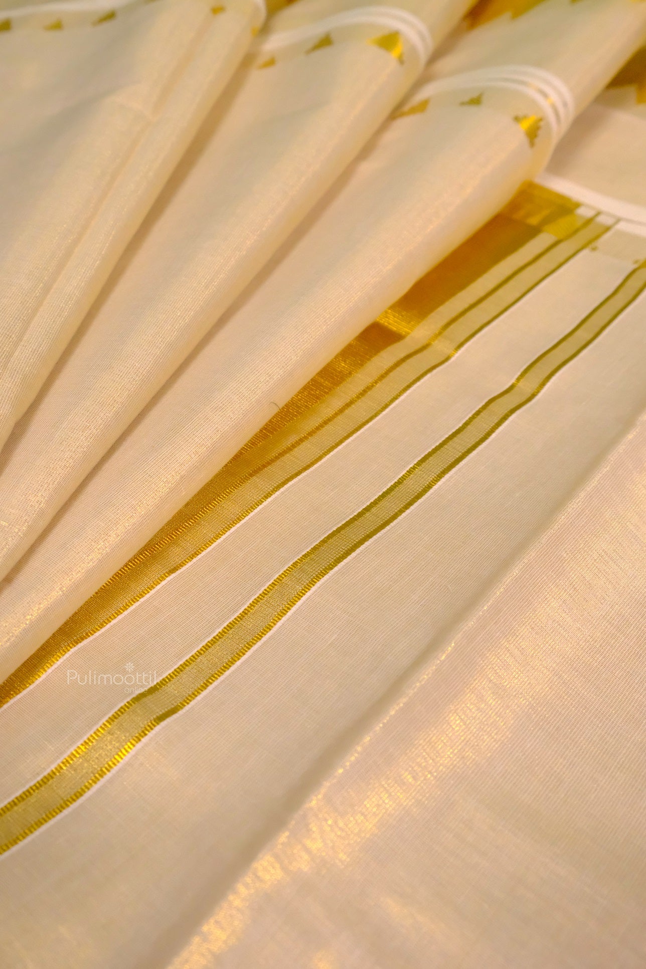 Golden Tissue KeralaTraditional Saree