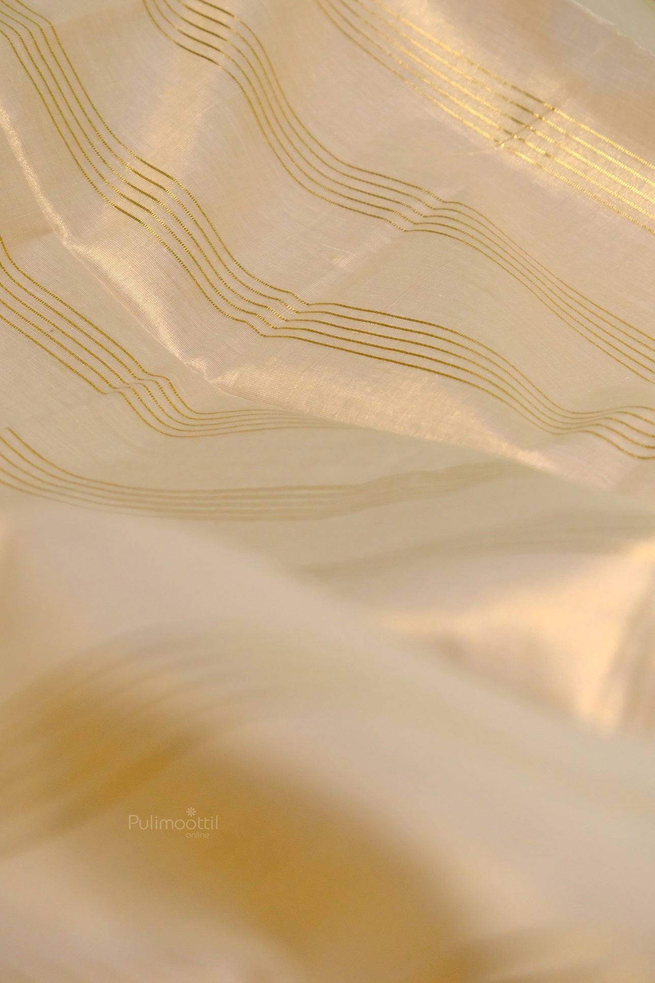 Golden Tissue Kerala Traditional Saree