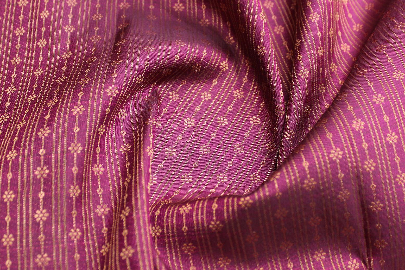 Wine Colour, Bridal Designer Silk Saree.