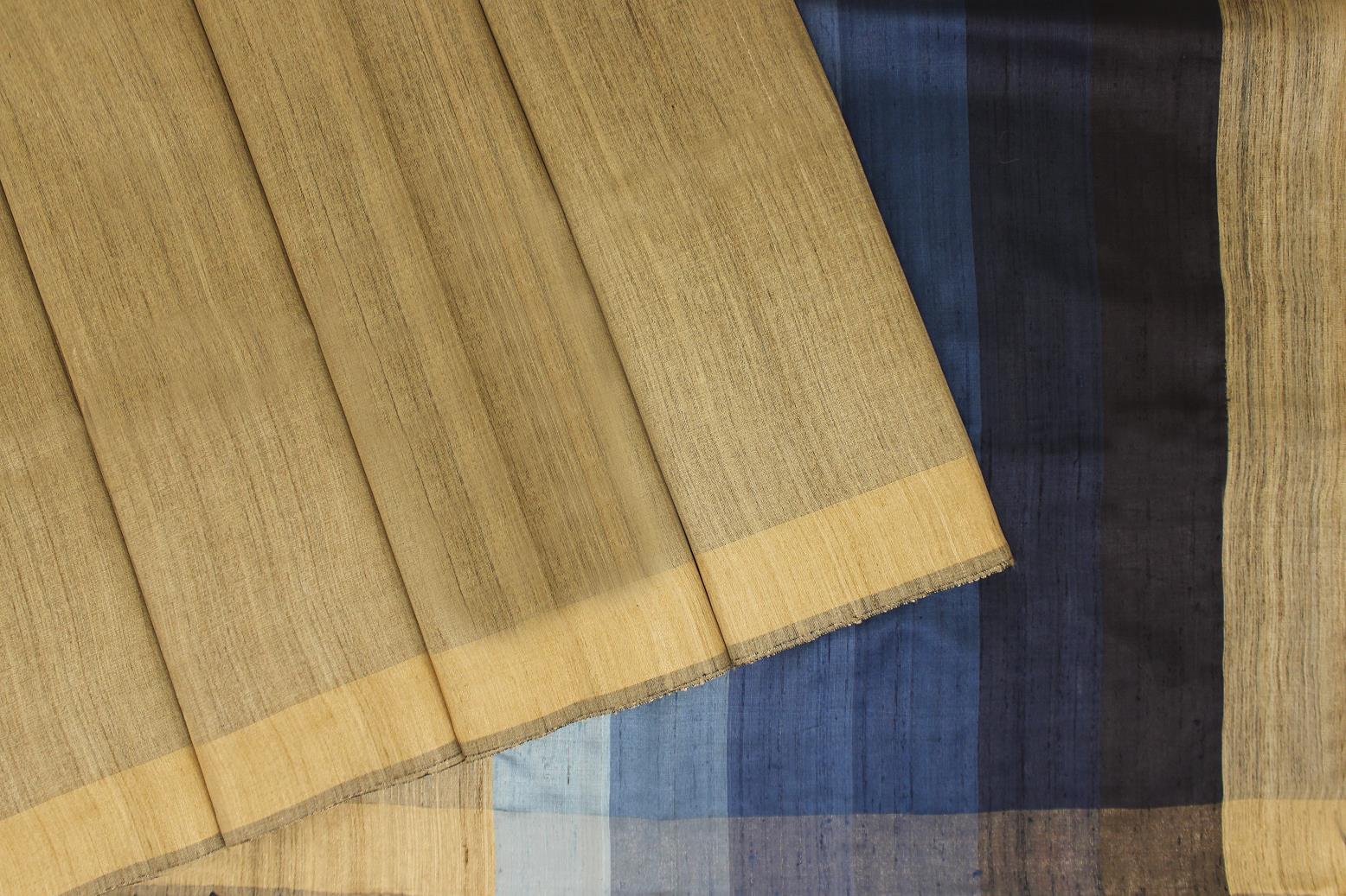 Saporta Chikku Colour, Jute Silk Saree.